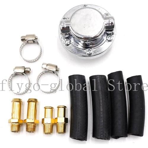 Manual Adjustable 1-5 PSI Fuel Pressure Regulator for YC101145 Carburetor Engine Fuel Pump