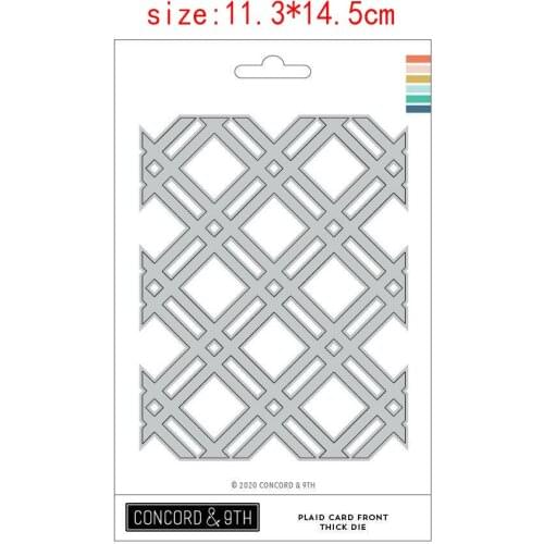 Sirius Intersecting lines background Metal Cutting Dies Stencils Template for DIY Scrapbooking Embossing Paper Card Album Making