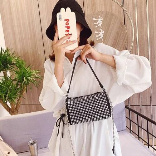 Crossbody Bags for Women Shoulder Bag Handbag Purse Fashion Chain Women Bag Designer All-match 2021 Trend New PU Leather Zipper