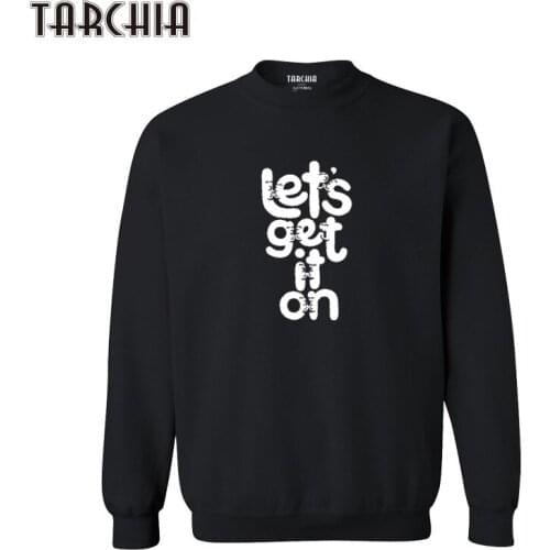 TARCHIA Autumn Funny Logo Men Women Hoodie Sweatshirts Casual Pullover Free Shipping Tops Plus Male Famale Oversized 00708006