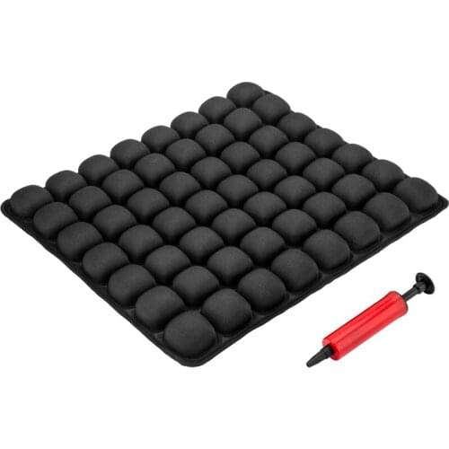 Air Inflatable Car Seat Cushion Pain Pressure Relief Comfort Seat Protector Pad Universal for Auto Home Office Chair Mat