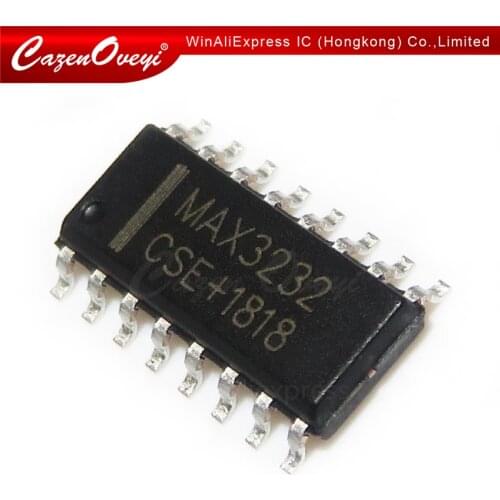 10pcs/lot MAX3232CSE MAX3232ESE MAX3232 SOP-16 In Stock