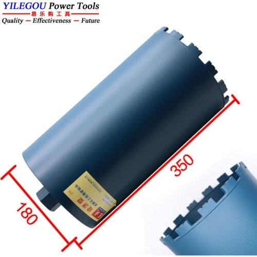 180 x 350mm Diamond Drill Bit With Water. 180mm * 350mm Diamond Core Bit Use For Range Hood Pipe Drilling Hole. M22 Thread