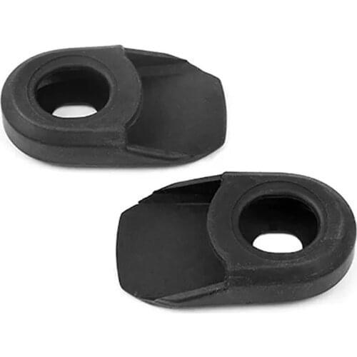 2pcs Silicone Bicycle Crank Arm Protector Cover MTB Road Bike Universal Crankset Protective Caps Bike Parts Crankset Accessories