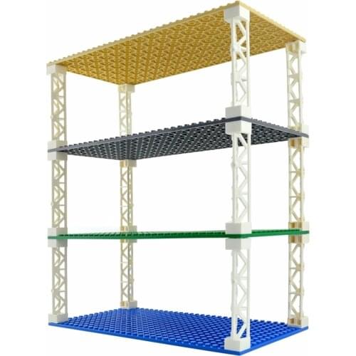 Double-sided Base Plate 32*16 Dots Classic Small Bricks Baseplates Building Blocks Compatible with lego Construction kids toys