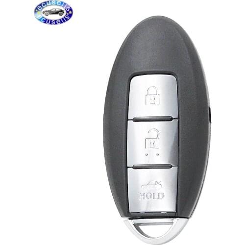 3 Buttons Remote Key Case Shell Smart Car Key Housing for Nissan Altima Maxima Murano Sentra 370Z Pathfinder Rogue