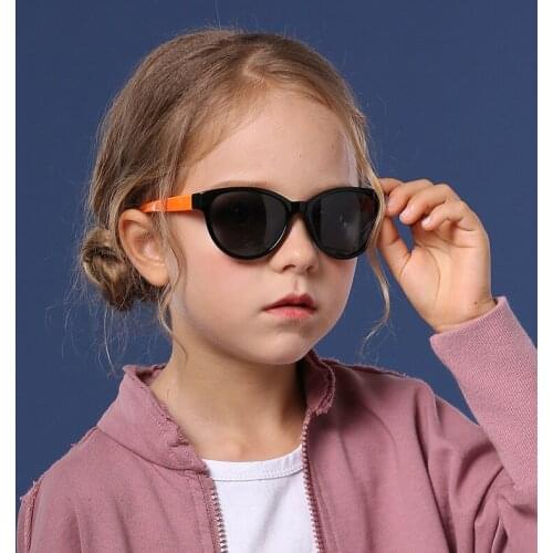 Children Kids Sunglasses Fashion Vintage Boys Girls Baby Sun Glasses UV400 Eyewear Cool Classic Sport Square Polarized Lens 8197