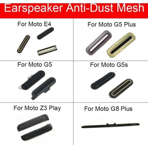 Earpiece Speaker Anti-dust Screen Mesh & frame For Motorola Moto E4/E4 Plus/ G5s/Z3/Z3 Play Ear Speaker Dust-proof Grill Mesh