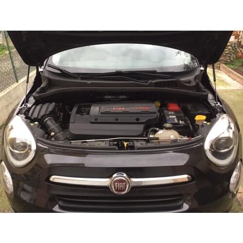 For Fiat 500X 2014-2020 Front Bonnet Hood modify Gas Spring Lift Supports Struts Shocks Damper