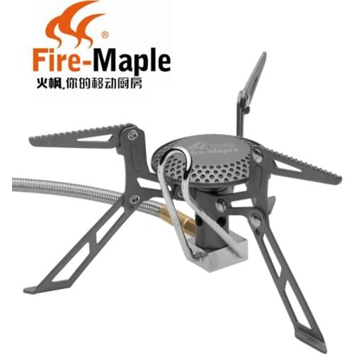 Fire Maple FMS-117H Upgraded version Camping Gas Stove Ultra Light Titanium Alloy Outdoor Cooker Gas Burner Good Packing