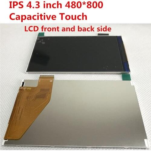 IPS full view 4.3 inch TFT LCD display module 480x800 NT35510 driver support MCU 8080 inter 8/16/18/24 bit RGB888 RGB666 RGB565