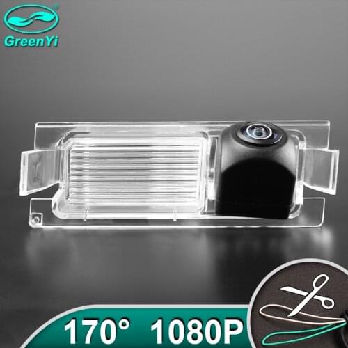 Full HD AHD 1080P Fisheye Lens Car Reverse Backup Rear View Camera For Kia K2 Rio 3 Ceed Hyundai Accent Solaris Verna I30