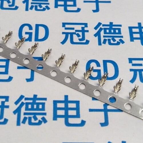 200pcs JST 1.25 terminal 1.25MM PITCH FOR JST feMALE HOUSING FOR Plastic Shell Plug FOR CABLE WIRE