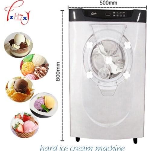Commercial full automatic BQ22T desktop hard ice cream machine, ice cream maker, ice cream machine 110v/220V 1pc
