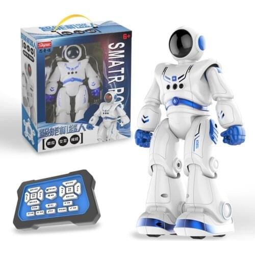 Smart Programmable RC Robot Intelligent Multi-function USB Charging Dancing Action Figure Gesture Sensor Robot Gifts For Child