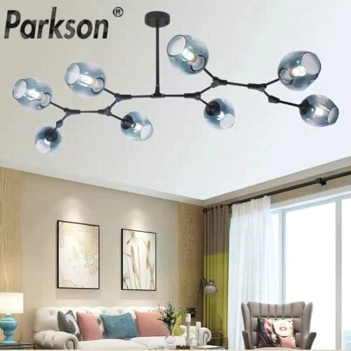 Nordic Vintage Chandelier Industrial Hanging lamp For Loft Dining Kitchen Stair Suspension Luminaire Modern Chandelier Lighting