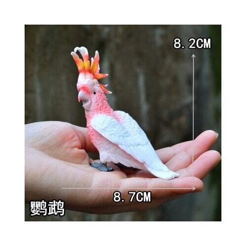 Owl / Parrot / Eagle Handmade The eagle owl parrot animal model toy doll ornaments bird simulation decoration style statue