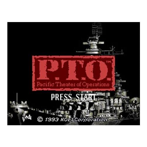 Pacific Theater of Operations NTSC Version 16 Bit 46 Pin Big Gray Game Card For USA Game Players