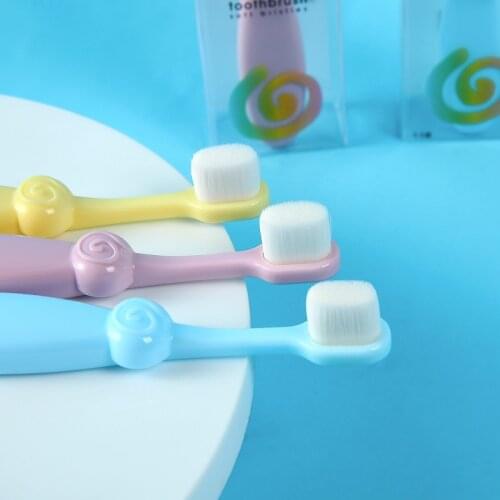 Baby Care 0-3 Years Kids Soft Toothbrush Designed For Childrens Oral High Quality Japanese Tooth Brush Doctors Recommendation