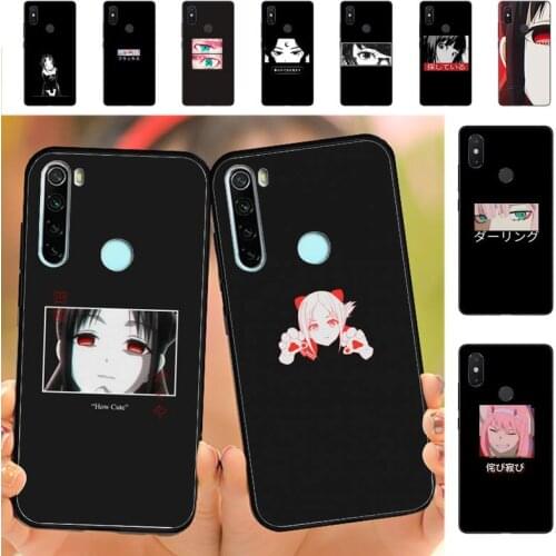 YNDFCNB Kaguya Shinomiya Love Is War Phone Case for RedMi note 4 5 7 8 9 pro 8T 5A 4X case
