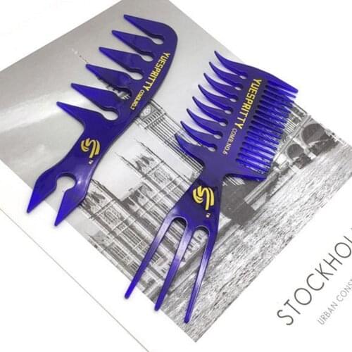 2021 Styling Hair Brush Beard Oil Comb New Mens Retro Mens Tooth Comb Template Oil Tool Beard Comb Styling Wide R1R3