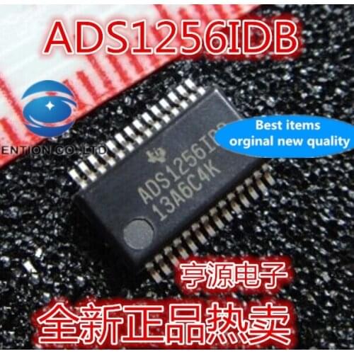 5PCS ADS1256 ADS1256IDB ADS1256IDBT ADS1256IDBR AD converter in stock 100% new and original