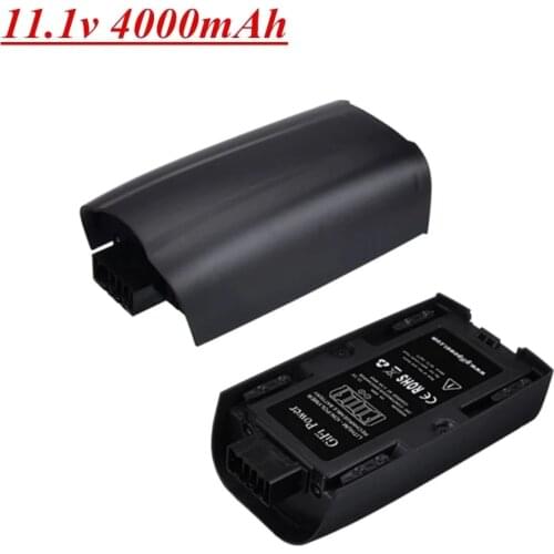 Lipo Battery for Parrot Bebop 2 Drone Battery 4000mAh 11.1V Upgrade Rechargeable Lipo Battery for RC Quadcopter Parts