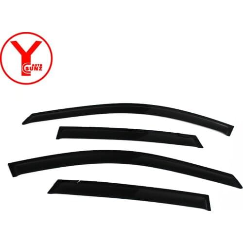 Side Window Deflector For Mitsubishi Montero Pajero Sport 2020 2021 Acrylic Sun Rain Deflector Weather Shield YCSUNZ