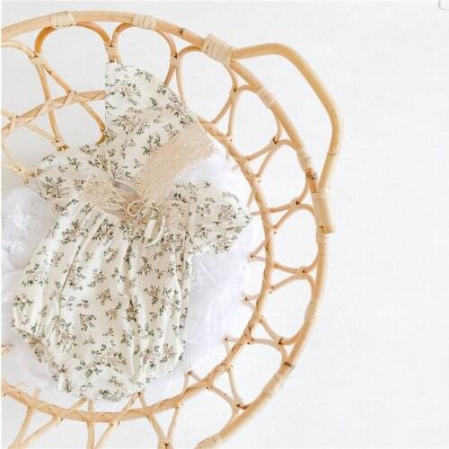 0-24m baby girls floral romper summer short sleeve cotton jumpsuit newborn baby overalls for children costumes outfits onesie