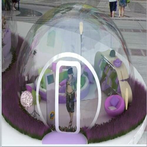 Bubble Lodge size 3 M inflatable sealed tent in touch with nature sunshine outdoor
