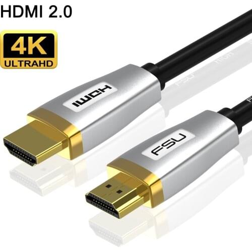 HDMI Cable HDMI to HDMI Cable 4k 60Hz HDMI 2.0 3D Audio Cable Video Connector for Splitter Switch Projector TV BOX Laptop