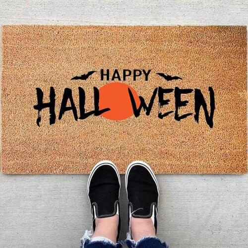 Halloween floor mats Bedroom Entrance Doormat Home Hallway Door Mat Floor Decoration Living Room Carpet Bathroom Rug
