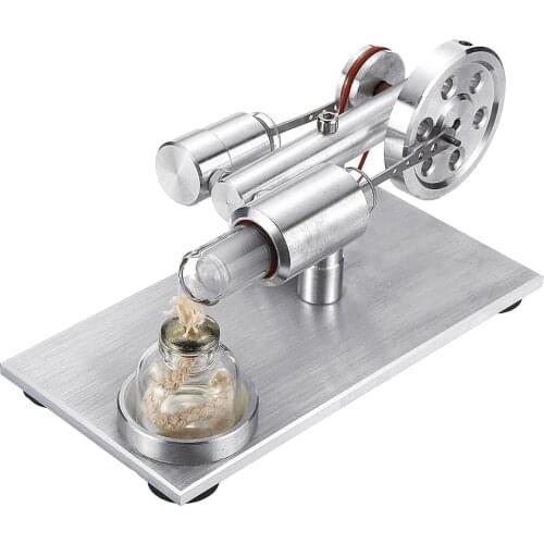 New DIY Cylinder Engine Motor Combustion Power Electricity Generator Educational Science