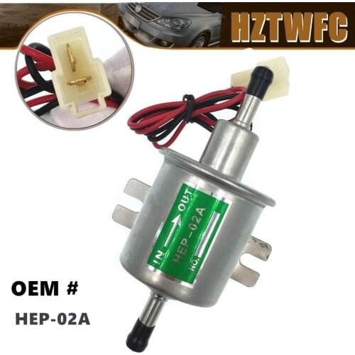 New Low Pressure Diesel Petrol Gas Electric Fuel Pump 12V HEP-02A For YANMAR High Quality