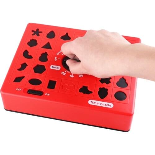 Puzzles For Children Fun Board Games Timing Time Matching Puzzle for Early Education Parent-Child Educational Toys for Boy Gift