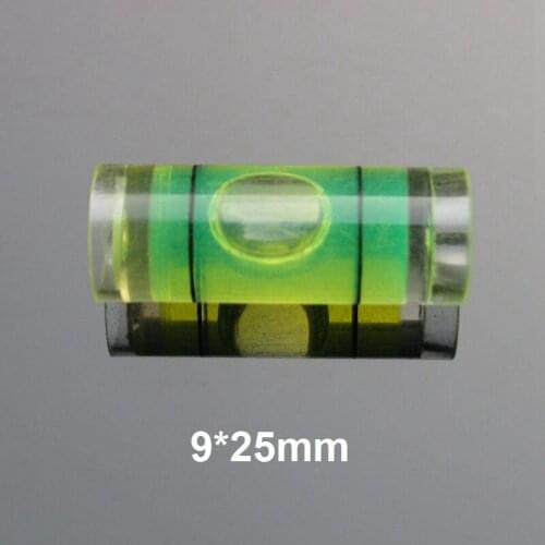 QASE Diameter 9mm Plastic Tubular Spirit Level Bubble Mini bubble level