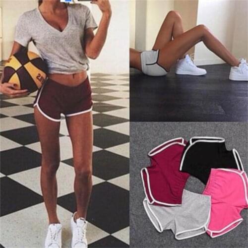 Multi-colors Patchwork Shorts Fitness Casual Straight Wild Shorts Women Sexy Beach Summer Loose Shorts
