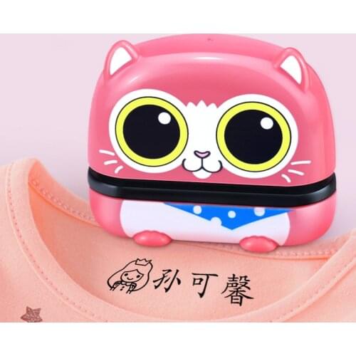 Childrens Name Seal Custom Students Name Stamp Kindergarten Clothes Waterproof Name Sticker Will Not be Washed Off