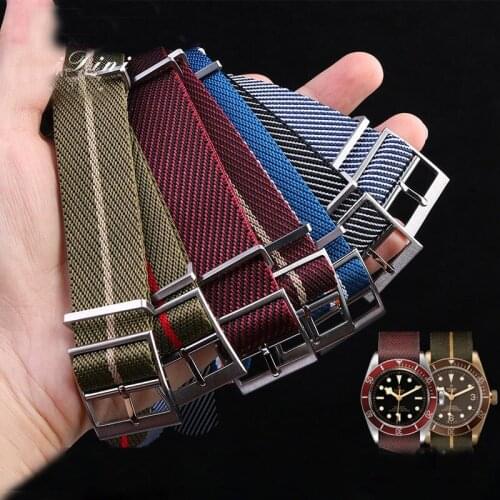 High quality Grade NATO Zulu Watch Strap For Tudor 20mm 22mm Nylon Replacement Bracelet Watch Strap