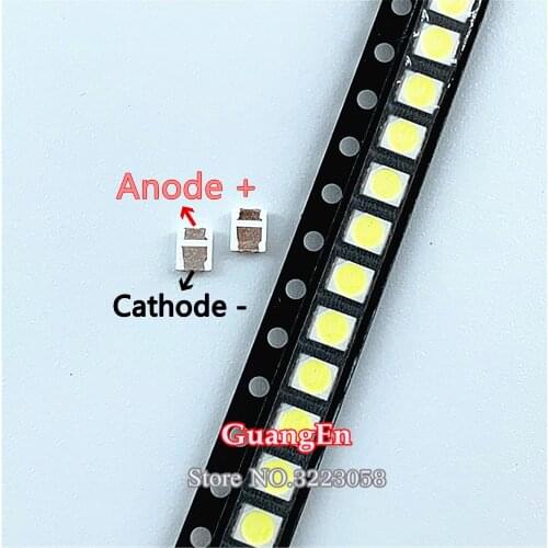 1000PCS For SEOUL 2835 3528 1210 1W 3V 350MA SMD LED For Repair TV Backlight Cold white LCD Backlight LED