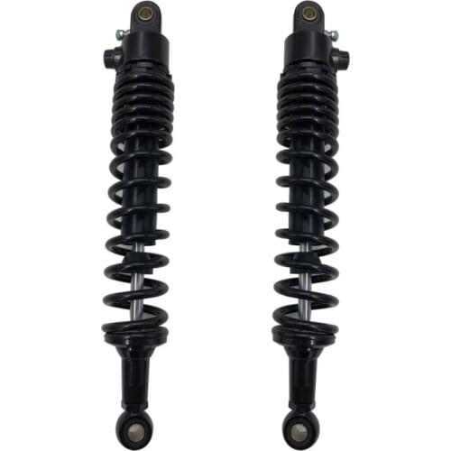 YOSS 1Pair 15.75 " 400MM 8MM Spring Motorcycle Shock Absorbers for Honda Yamaha Suzuki Kawasaki KTM Dirt bikes Gokart ATV