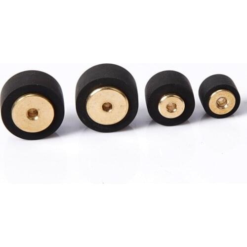 1pc Copper core pressure belt pully pinch roller wheel cassette deck audio recorder Copper shaft 8/10/13*8*6*2.0mm