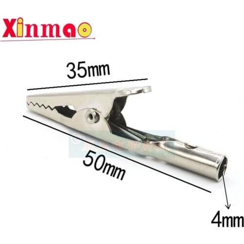 10PCS Alligator clip battery clip long and short legs with single handle clip anti static clip grounding clip long tail