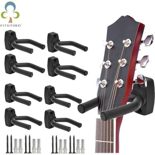 2/4/6/10Pcs Guitar Hanger Holder Hook Wall Mount for Electric Acoustic Guitars Strings guitar pick guitar picks guitar stand ZXH