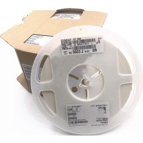 5000pcs 0603 SMD 1/8W 0 ohm ~ 10M ohm chip resistor 0 10R 100R 220R 330R 470R 1K 4.7K 10K 47K 100K 0 10 100 330 470 ohm
