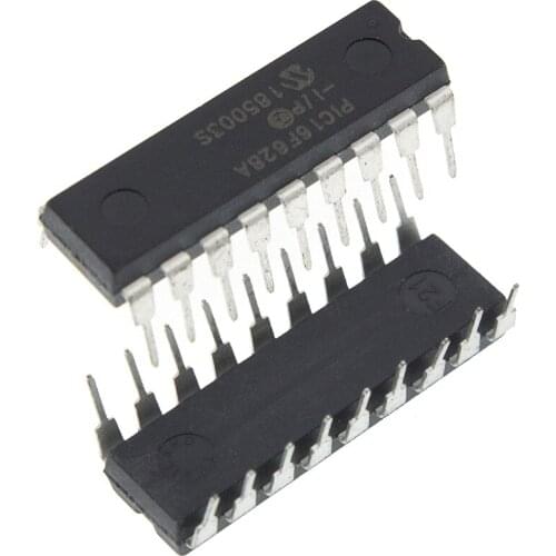 Free Shipping 10PCS Microchip PIC16F628A-I/P PIC16F628 16F628 Flash PIC