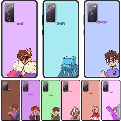 Dream Smp Case for Samsung Galaxy S20 FE S21 Ultra S10 S9 S8 S7 Plus 5G Silicone Phone Cover Fundas Coque Shell Capa Bag Cell