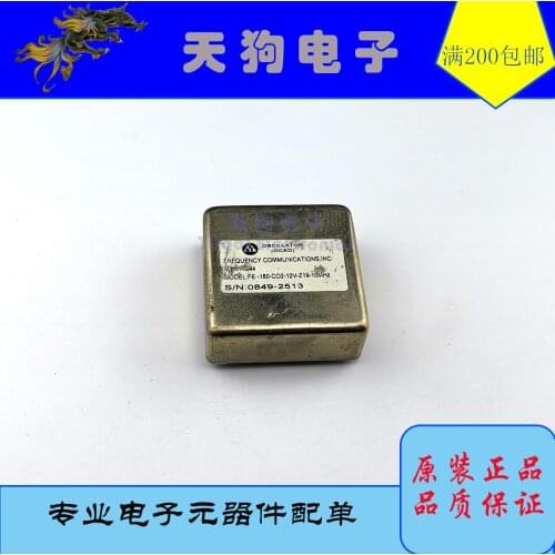 Used FE-180 10MHz OCXO Dual Constant Temperature Bath Constant Temperature Crystal Oscillator Sine Wave 12V