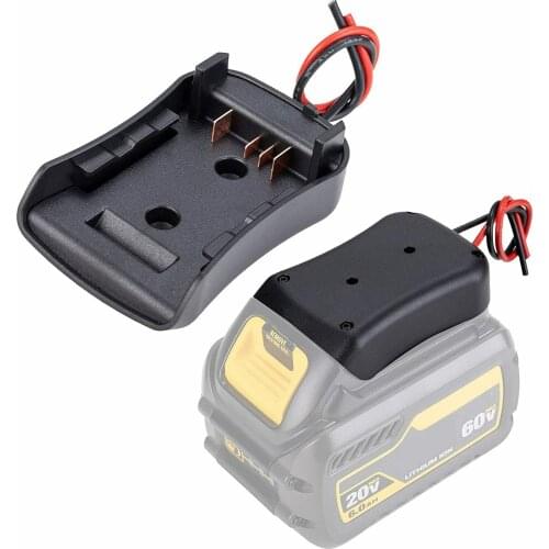DIY Adapter for Dewalt Flexvolt 54V/ 60V max battery to Dock Power Connector 12 Gauge