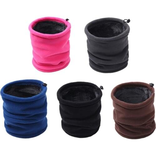 Neck Warmers Gaiter Thicken Winter Camping Ski Face Mask Hood Snood Unisex
